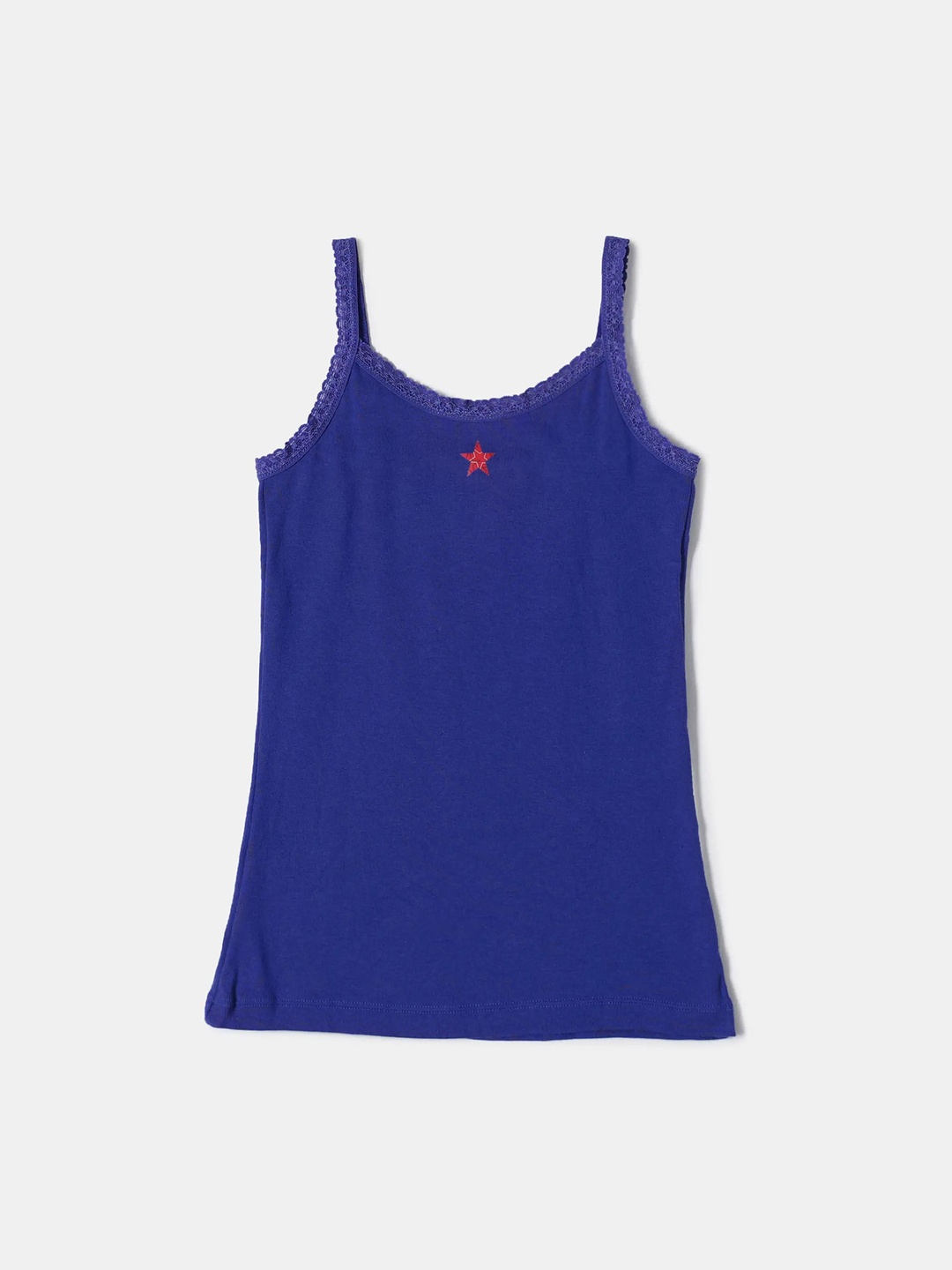 Jockey Girls Super Combed Cotton Graphic Printed Camisole with Lace Detailing-UG50, Blue
Jockey Girls Super Combed Cotton Graphic Printed Camisole with Lace Detailing-UG50, Blue