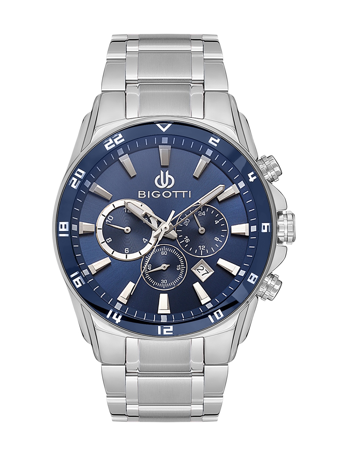 BIGOTTI Men Embellished Stainless Steel Bracelet Style Straps Analogue Watch BG.1.10544-2, Blue
BIGOTTI Men Embellished Stainless Steel Bracelet Style Straps Analogue Watch BG.1.10544-2, Blue