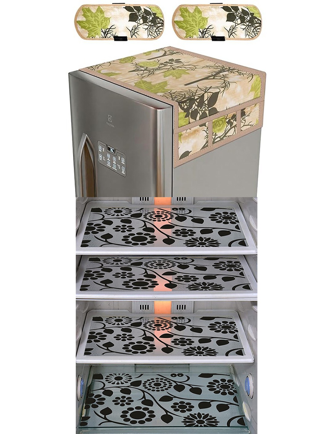 Dakshya Industries Green & Transparent 6 Pieces Printed Refrigerator Appliance Covers
Dakshya Industries Green & Transparent 6 Pieces Printed Refrigerator Appliance Covers
