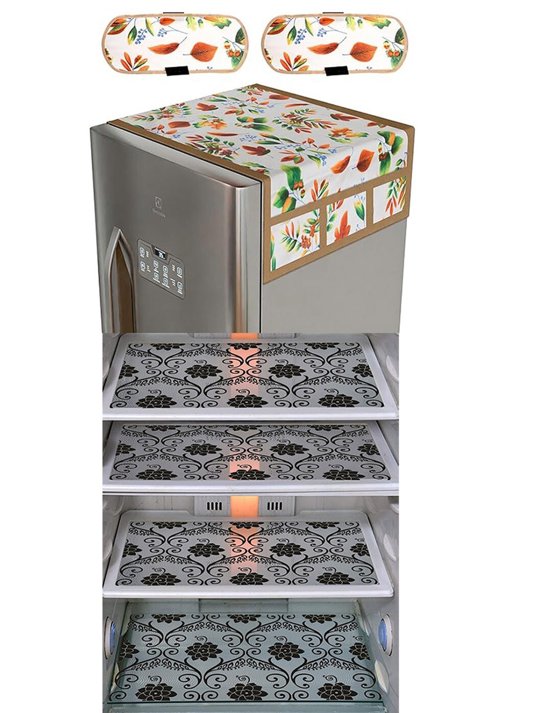 Dakshya Industries Green & Transparent 7 Pieces Printed Refrigerator Appliance Covers
Dakshya Industries Green & Transparent 7 Pieces Printed Refrigerator Appliance Covers