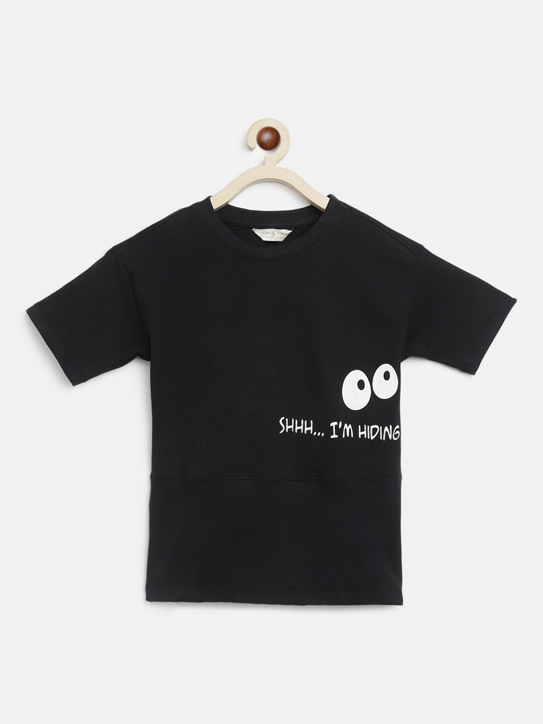 TALES & STORIES Boys Typography Printed Round Neck Short Sleeves Cotton Casual T-shirt, Black
TALES & STORIES Boys Typography Printed Round Neck Short Sleeves Cotton Casual T-shirt, Black