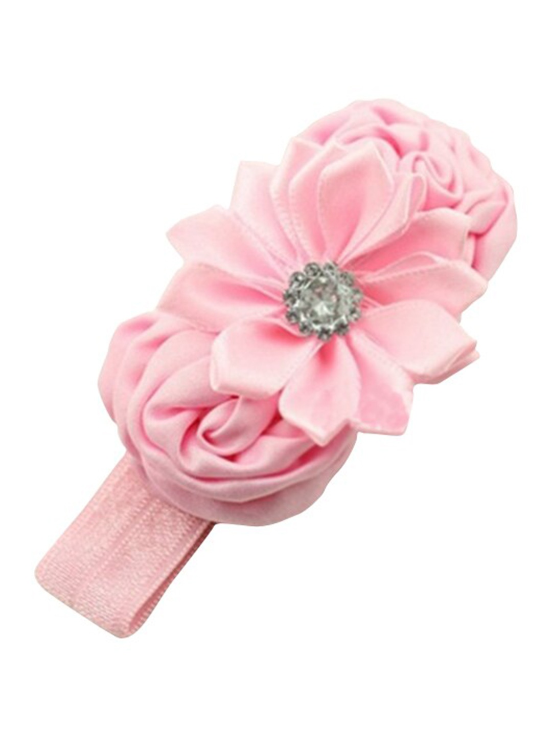 BAESD Girls Embellished Hairband, Pink