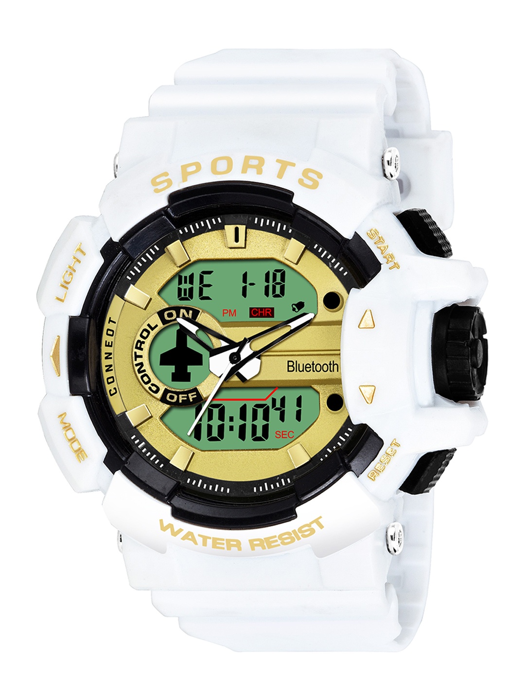 Walrus Unisex Dial & Straps Reset Time Analogue & Digital Watch WWTM-SPORTS-V-060101, White
Walrus Unisex Dial & Straps Reset Time Analogue & Digital Watch WWTM-SPORTS-V-060101, White