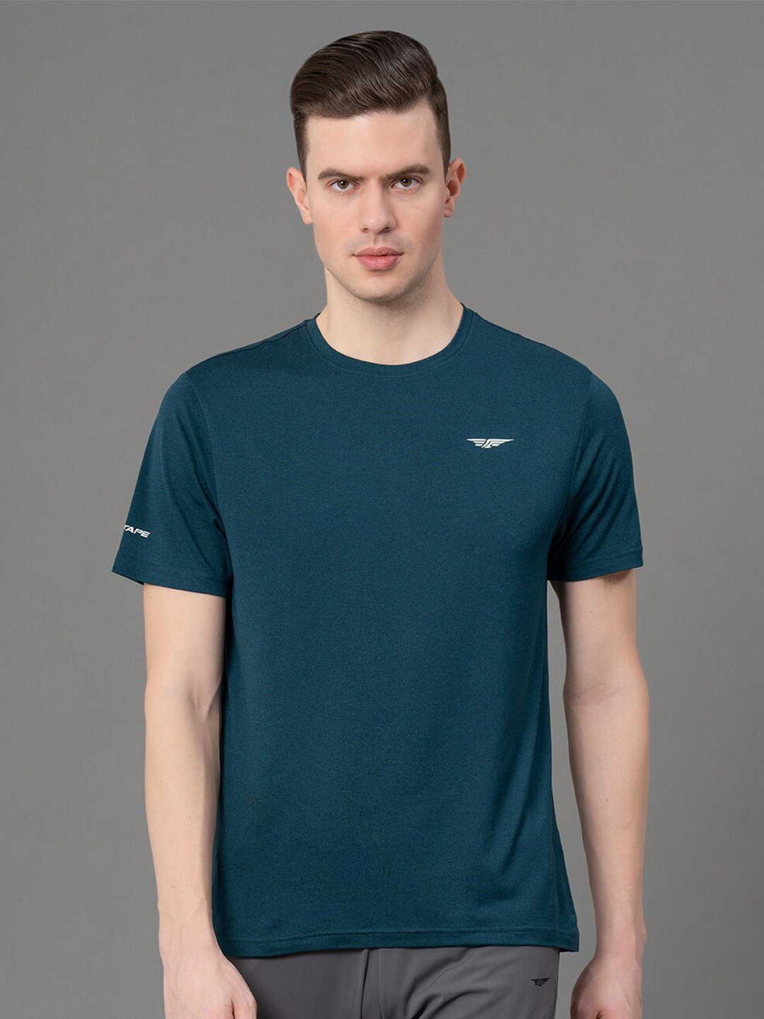 Red Tape Round Neck Short Sleeves Brand Logo Printed Regular Fit Stretchable T-shirt, Green
Red Tape Round Neck Short Sleeves Brand Logo Printed Regular Fit Stretchable T-shirt, Green