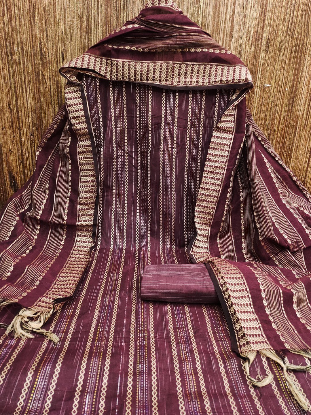 LeeliPeeri Designer Ethnic Motifs Woven Design Jacquard Unstitched Dress Material, Burgundy
LeeliPeeri Designer Ethnic Motifs Woven Design Jacquard Unstitched Dress Material, Burgundy