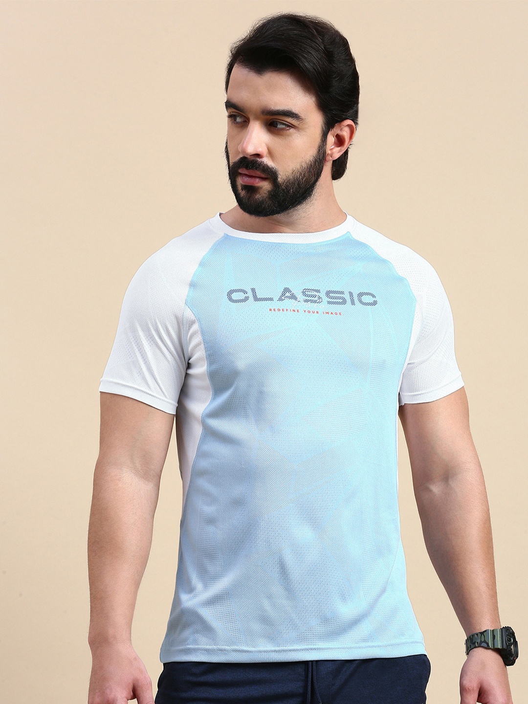 Classic Polo Typography Printed Round Neck Raglan Sleeves Antimicrobial Slim Fit T-shirt, Blue
Classic Polo Typography Printed Round Neck Raglan Sleeves Antimicrobial Slim Fit T-shirt, Blue