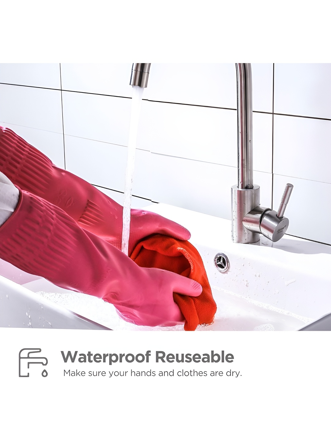 RBGIIT Unisex Rubber Water Chemical Resistant Hand Skin Safety Kitchen Cleaning Gloves, Pink
RBGIIT Unisex Rubber Water Chemical Resistant Hand Skin Safety Kitchen Cleaning Gloves, Pink