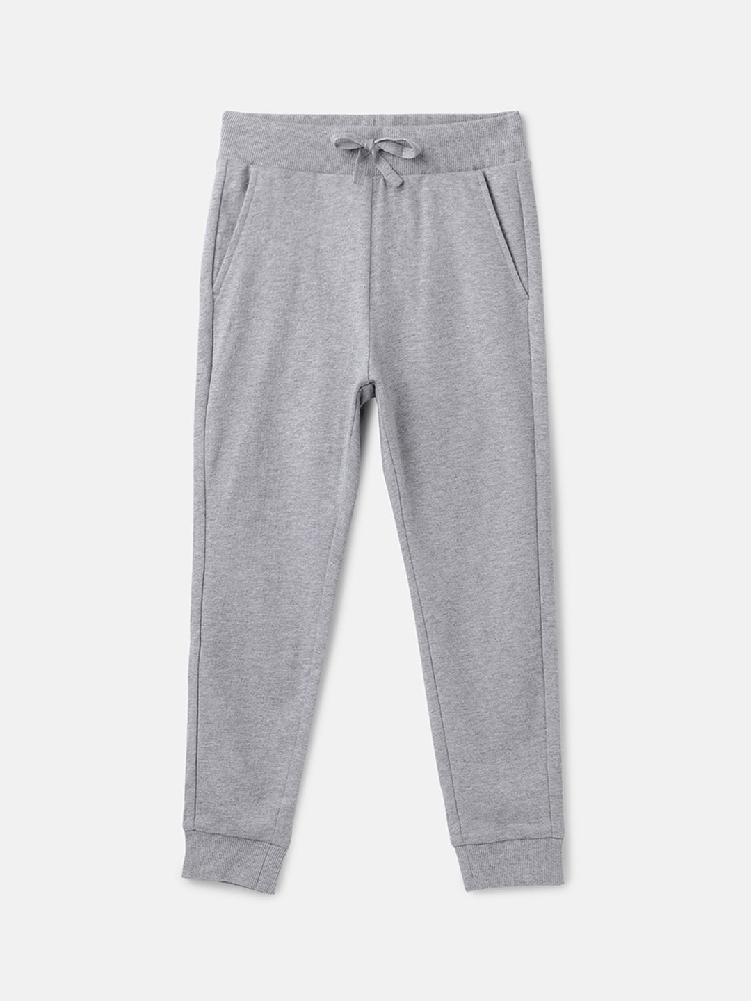 United Colors of Benetton Boys Regular Fit Mid-Rise Pure Cotton Joggers, Grey melange
United Colors of Benetton Boys Regular Fit Mid-Rise Pure Cotton Joggers, Grey melange