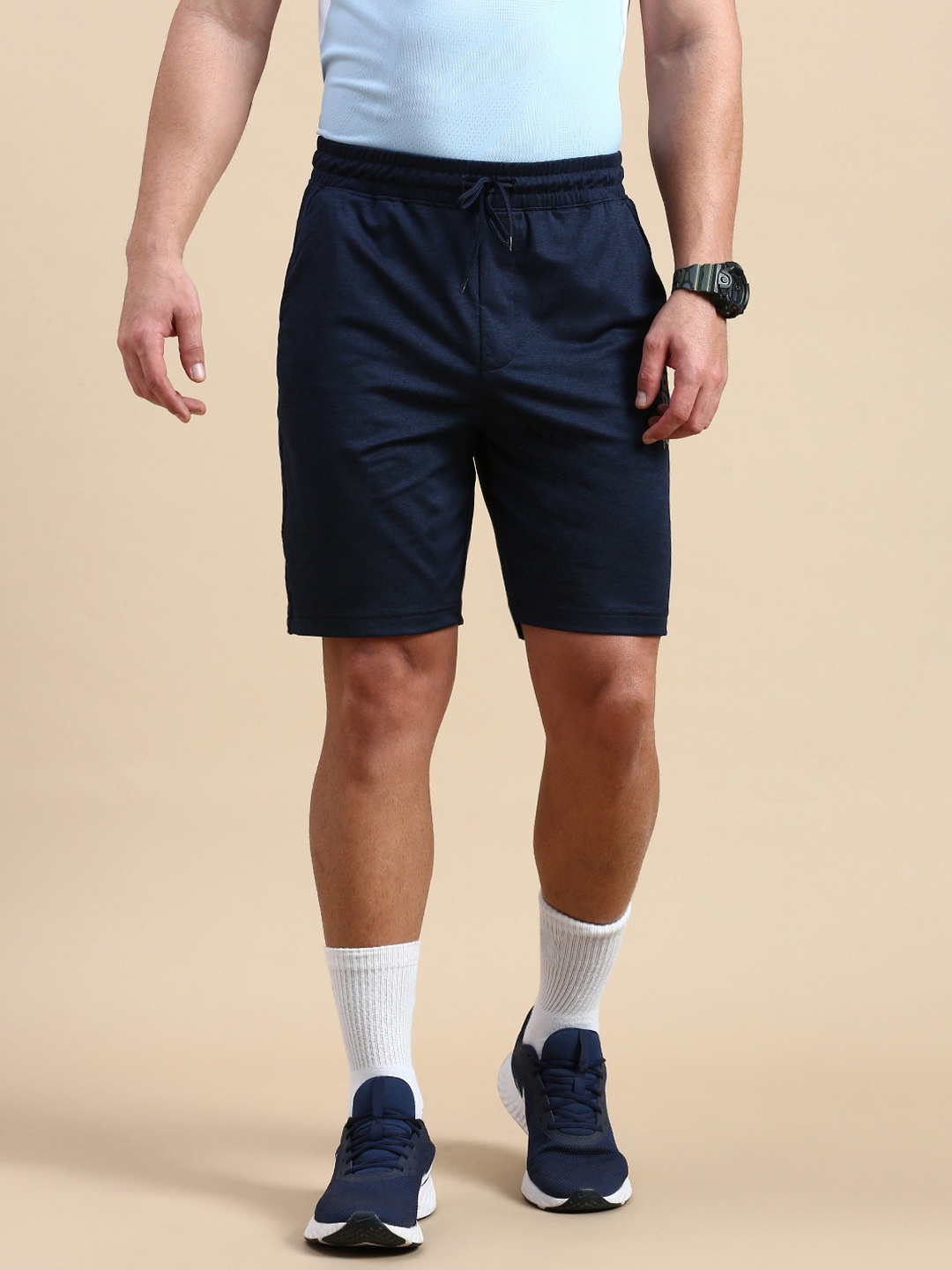 Classic Polo Men Slim Fit Running Sports Shorts With Antimicrobial Technology, Navy blue
Classic Polo Men Slim Fit Running Sports Shorts With Antimicrobial Technology, Navy blue