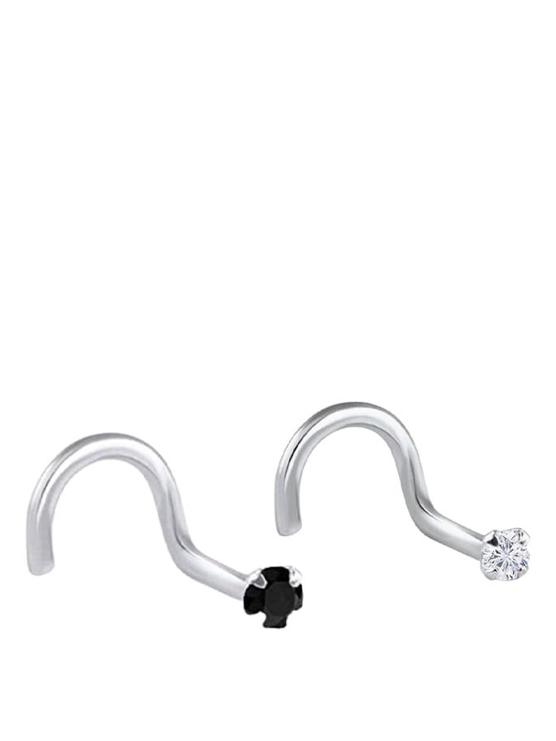Abhooshan 92.5 Sterling Silver Tiny Minimalistic Star & Round Pair of CZ Stone Nose Pin
Abhooshan 92.5 Sterling Silver Tiny Minimalistic Star & Round Pair of CZ Stone Nose Pin