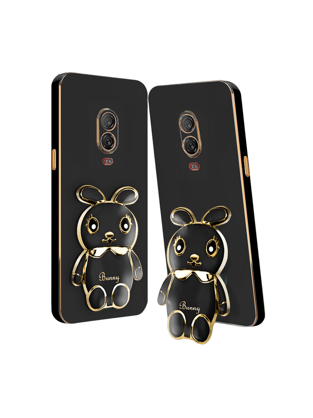 Karwan Printed OnePlus 7 Back Case Mobile Accessories, Black