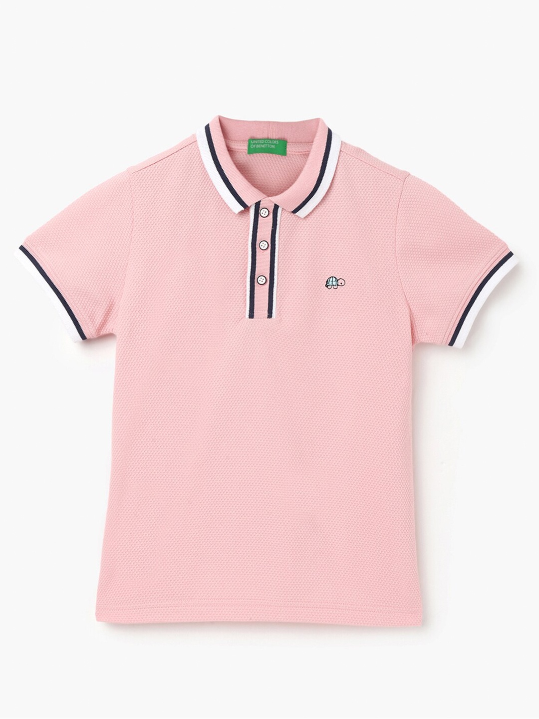 United Colors of Benetton Boys Polo Collar Short Sleeves Pure Cotton T-shirt, Pink
United Colors of Benetton Boys Polo Collar Short Sleeves Pure Cotton T-shirt, Pink