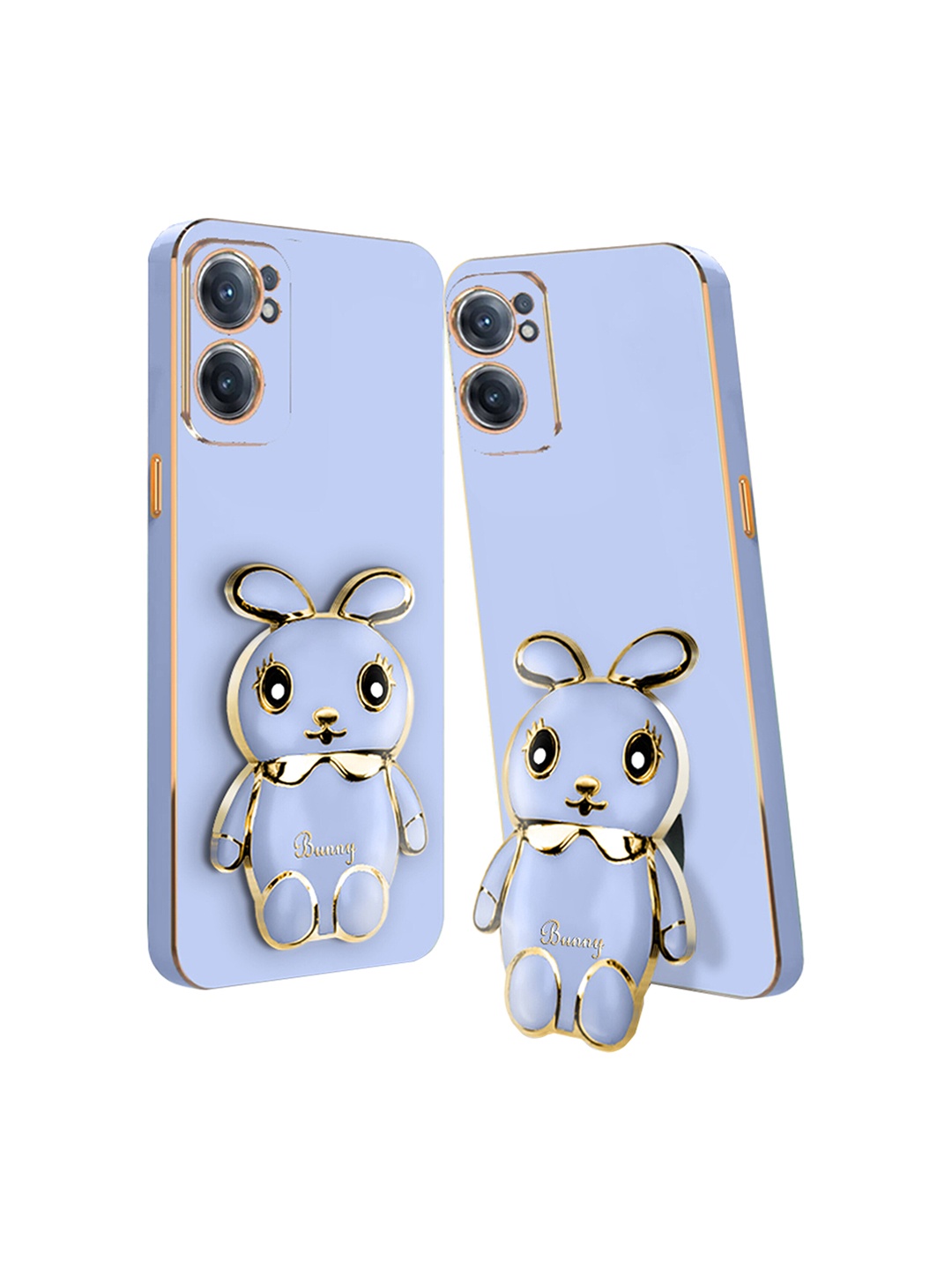 Karwan Soft & Lightweight Realme 9i 4G Back Case With 3D Mini Bunny Folding Stand, Blue
Karwan Soft & Lightweight Realme 9i 4G Back Case With 3D Mini Bunny Folding Stand, Blue
