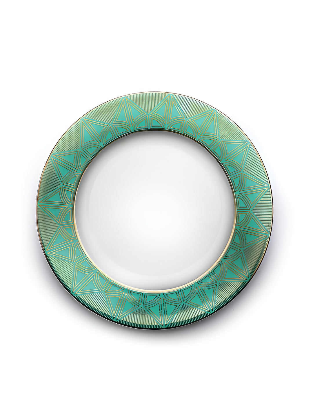 Perenne Design Green & Gold-Toned 2 Pieces Geometric Printed Bone China Glossy Plates
Perenne Design Green & Gold-Toned 2 Pieces Geometric Printed Bone China Glossy Plates