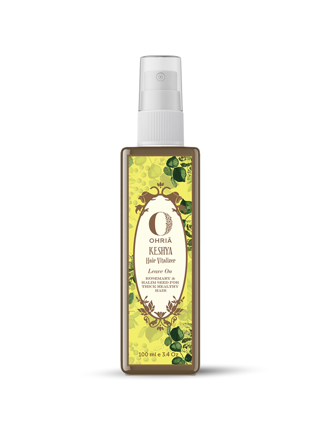 OHRIA AYURVEDA Rosemary Keshya Hair Vitaliser for Thick & Strong Hair - 100ml, Brown
OHRIA AYURVEDA Rosemary Keshya Hair Vitaliser for Thick & Strong Hair - 100ml, Brown