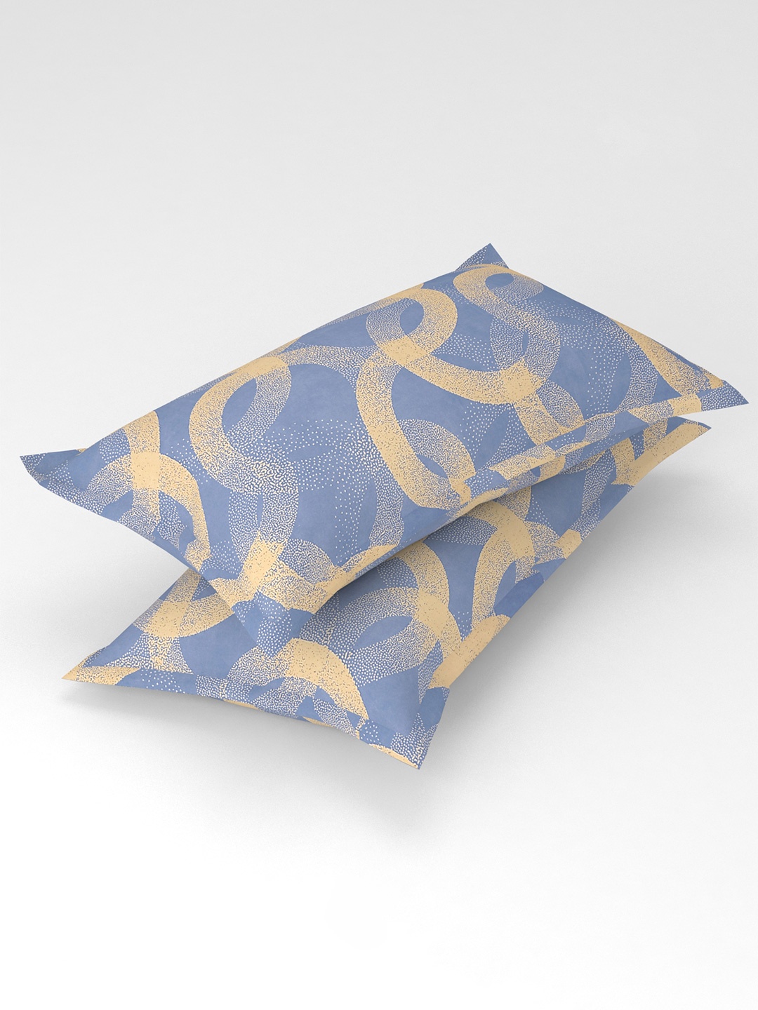bsb home SilverToned & GoldToned 2 Pieces Abstract Pure Cotton Rectangle Pillow Covers, Silver
bsb home SilverToned & GoldToned 2 Pieces Abstract Pure Cotton Rectangle Pillow Covers, Silver