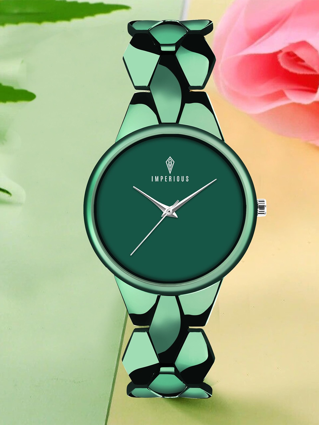 Imperious- The Royal Way Women Bracelet Style Straps Analogue Watch Imp-Green1071-MFN, Green
Imperious- The Royal Way Women Bracelet Style Straps Analogue Watch Imp-Green1071-MFN, Green