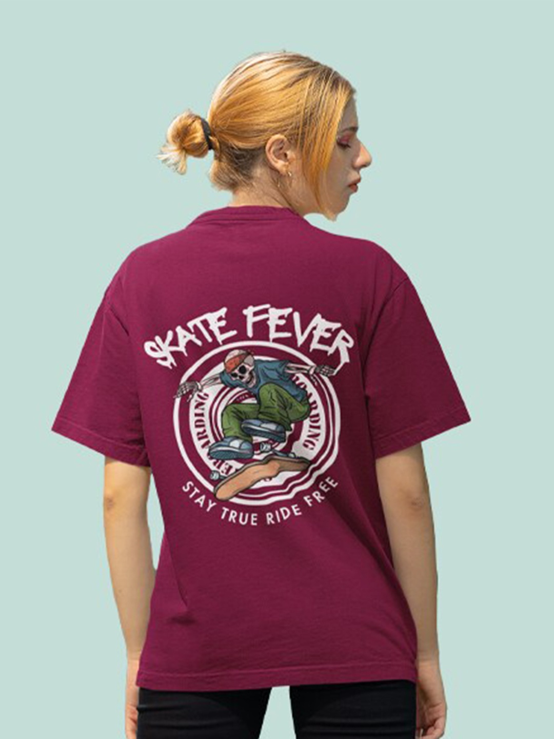 Slenor Graphic Printed Round Neck Short Drop-Shoulder Sleeves Cotton Oversized T-shirt, Maroon
Slenor Graphic Printed Round Neck Short Drop-Shoulder Sleeves Cotton Oversized T-shirt, Maroon