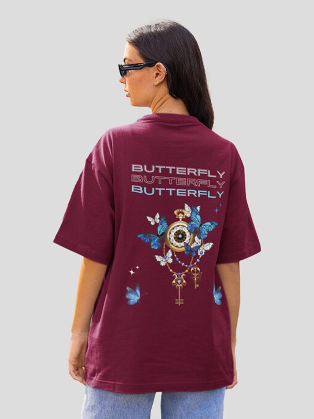 Slenor Typography Printed Round Neck Short Drop-Shoulder Sleeves Cotton Oversized T-shirt, Maroon
Slenor Typography Printed Round Neck Short Drop-Shoulder Sleeves Cotton Oversized T-shirt, Maroon