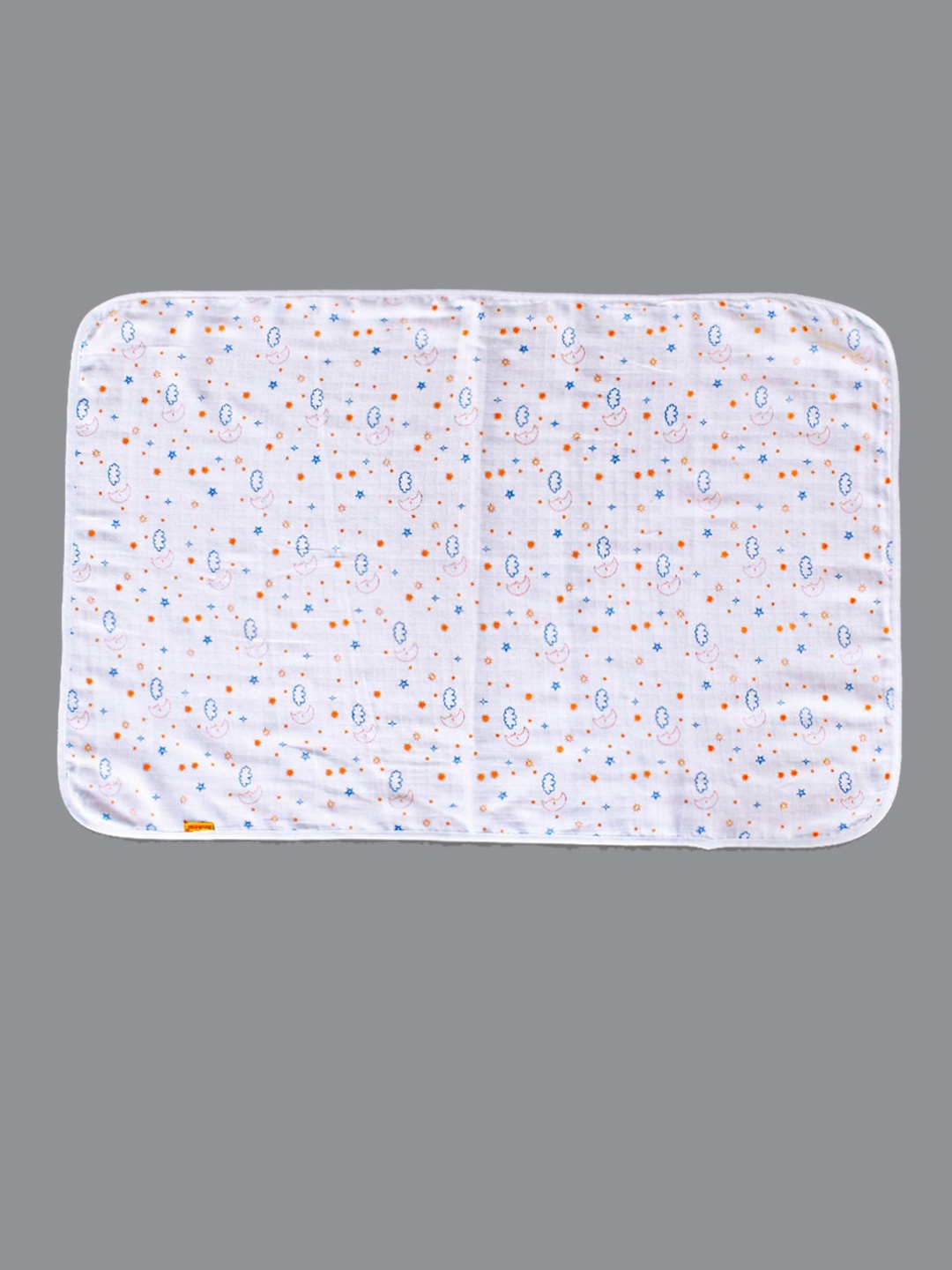 Born Babies Kids White & Blue Printed Muslin Organic Cotton 210 GSM Baby Bath Towel, Orange
Born Babies Kids White & Blue Printed Muslin Organic Cotton 210 GSM Baby Bath Towel, Orange