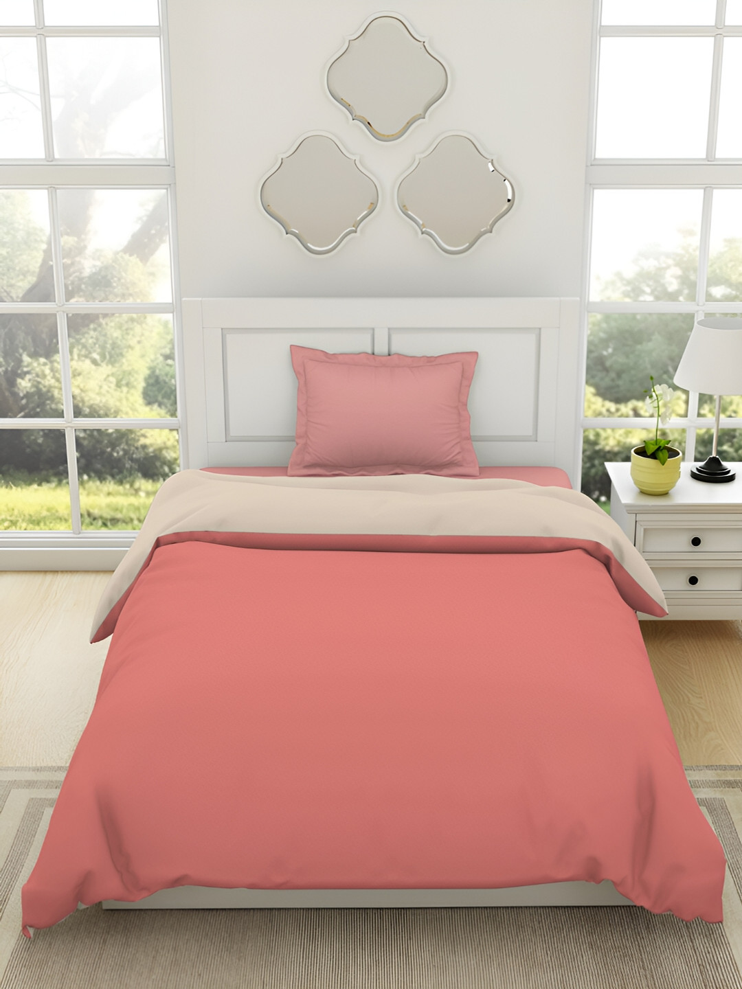 SPACES Everyday Essentials Coral Printed Pure Cotton AC Room 150 GSM Single Bed Quilt
SPACES Everyday Essentials Coral Printed Pure Cotton AC Room 150 GSM Single Bed Quilt