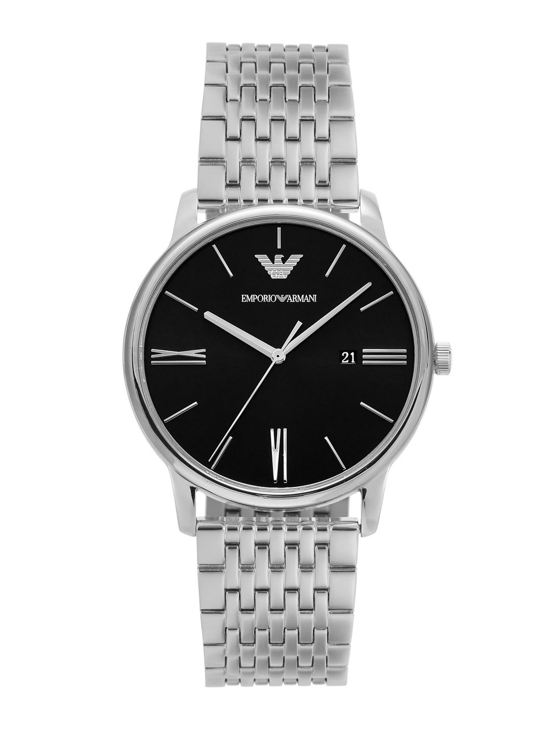 Emporio Armani Men Dial & Stainless Steel Bracelet Style Straps Analogue Watch AR11600, Silver
Emporio Armani Men Dial & Stainless Steel Bracelet Style Straps Analogue Watch AR11600, Silver