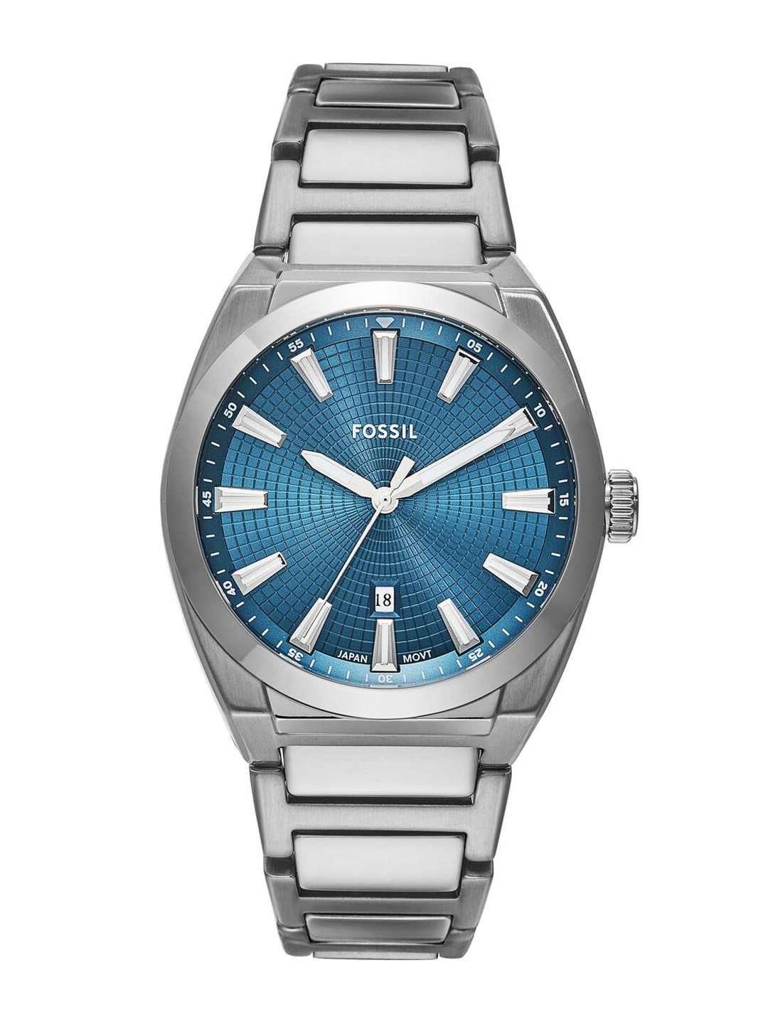 Fossil Men Dial & Stainless Steel Bracelet Style Straps Analogue Watch FS6054, Silver
Fossil Men Dial & Stainless Steel Bracelet Style Straps Analogue Watch FS6054, Silver