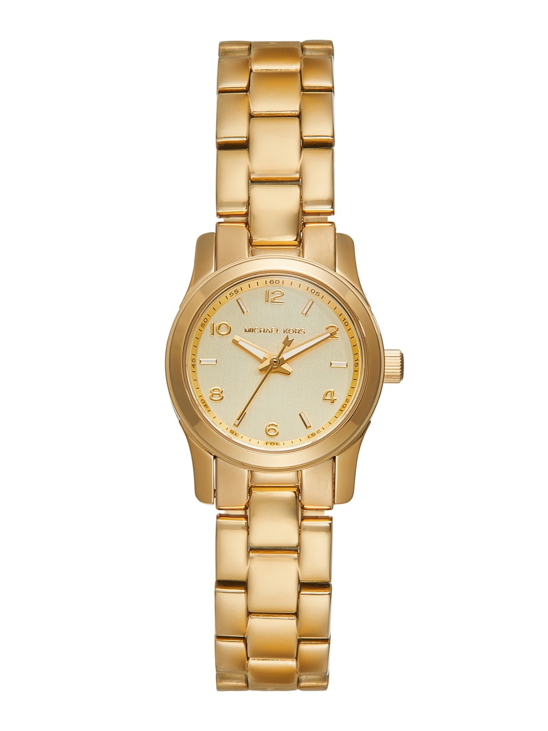 Michael Kors Women Stainless Steel Bracelet Style Straps Analogue Watch MK7457, Gold
Michael Kors Women Stainless Steel Bracelet Style Straps Analogue Watch MK7457, Gold