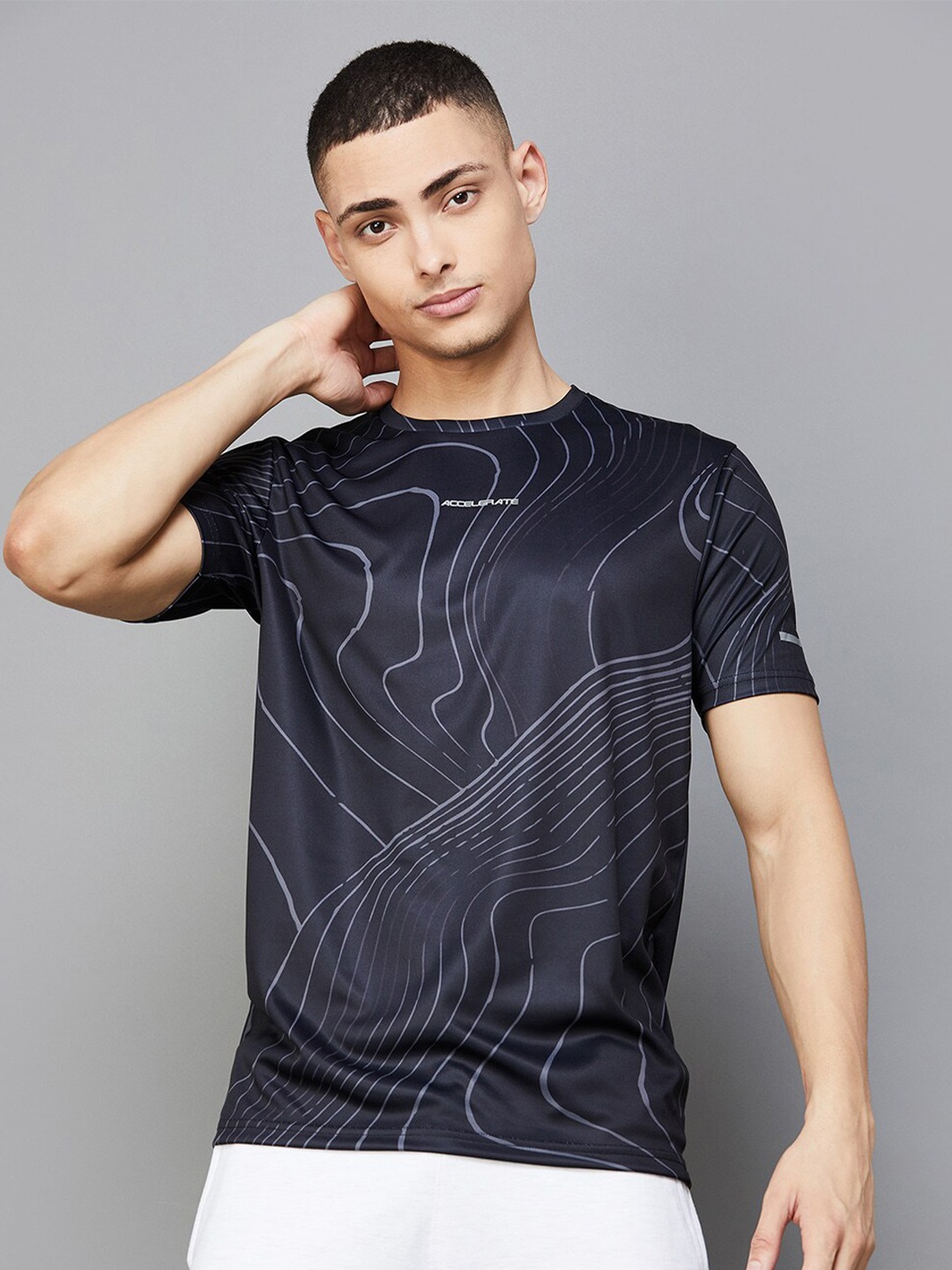 Fame Forever by Lifestyle Abstract Printed Short Sleeves Pockets Casual T-shirt, Black
Fame Forever by Lifestyle Abstract Printed Short Sleeves Pockets Casual T-shirt, Black