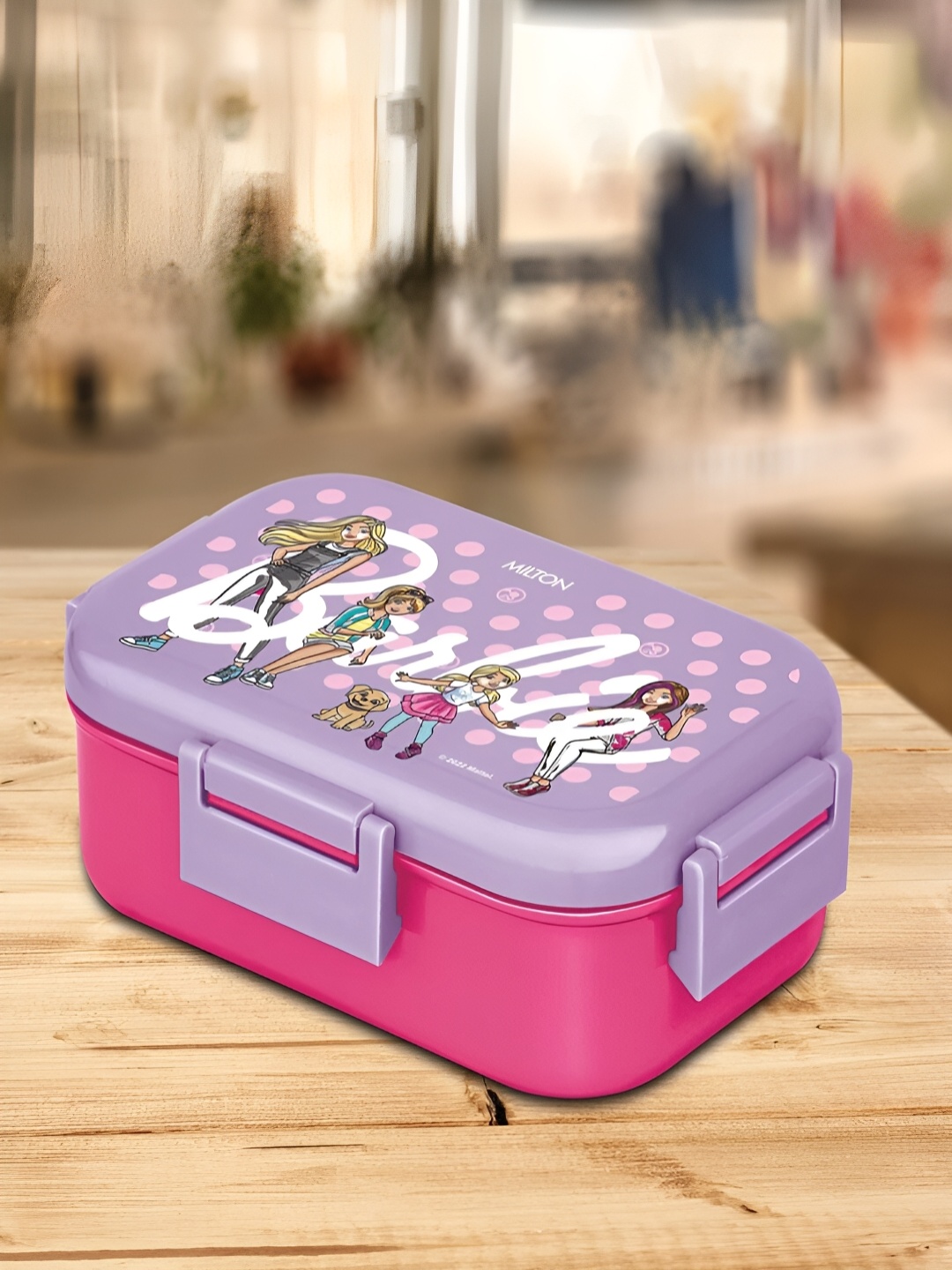 MILTON Pink Flatmate Barbie Inner Stainless Steel Tiffin Box with Container and Spoon
MILTON Pink Flatmate Barbie Inner Stainless Steel Tiffin Box with Container and Spoon