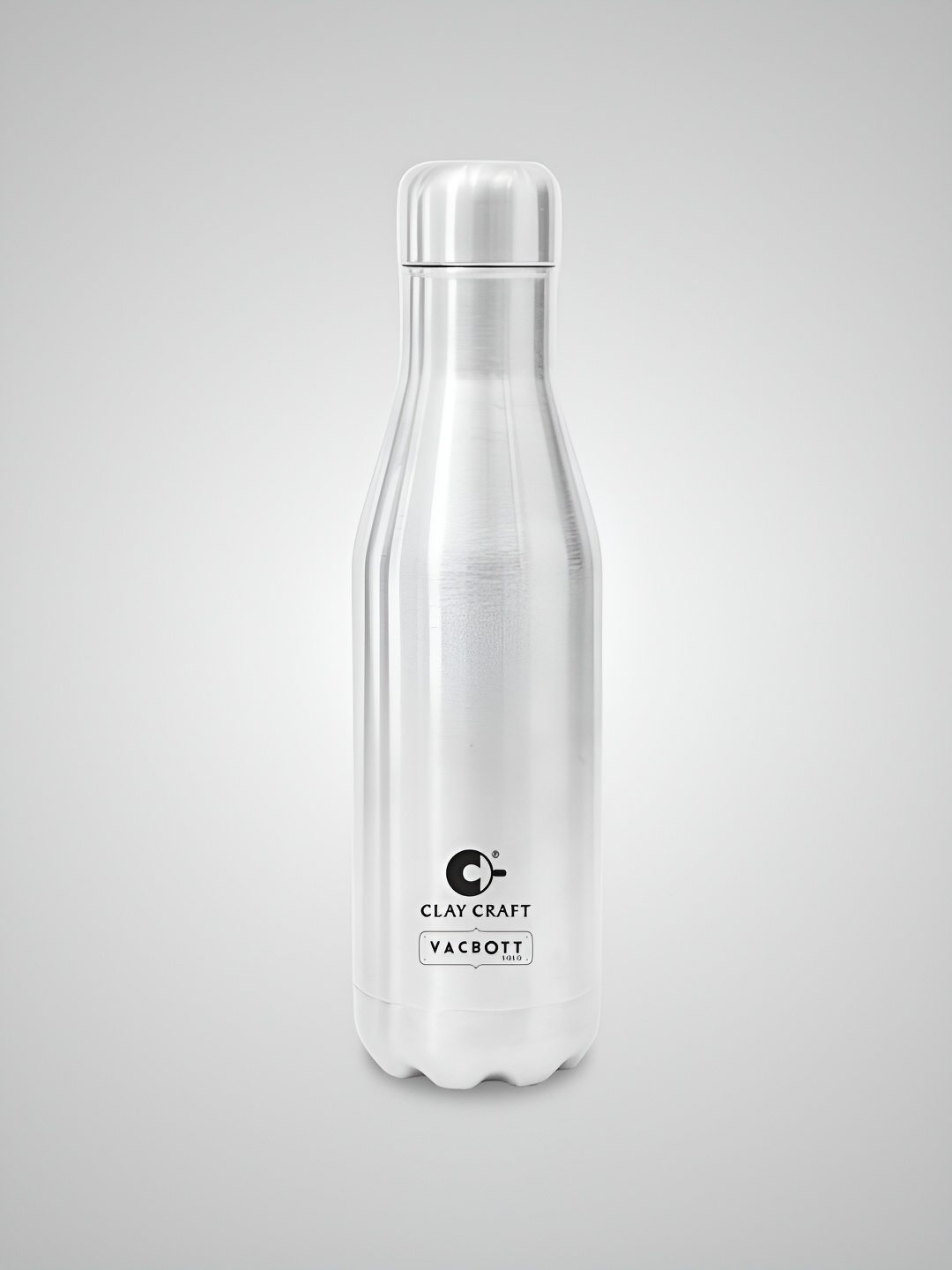 Clay Craft Vacbott Carbon 750Ml Single-Wall Stainless Steel BIS Approved Water Bottle, Silver
Clay Craft Vacbott Carbon 750Ml Single-Wall Stainless Steel BIS Approved Water Bottle, Silver