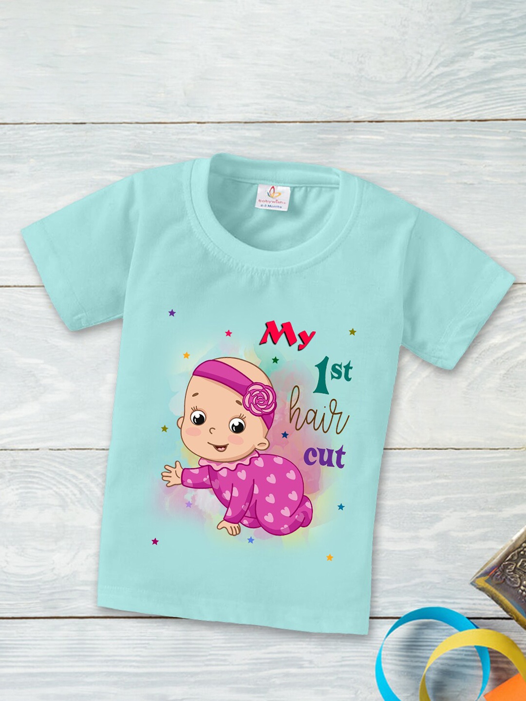 Babywish Kids Typography Printed Round Neck Regular Sleeves Applique Cotton T-shirt, Sea green
Babywish Kids Typography Printed Round Neck Regular Sleeves Applique Cotton T-shirt, Sea green