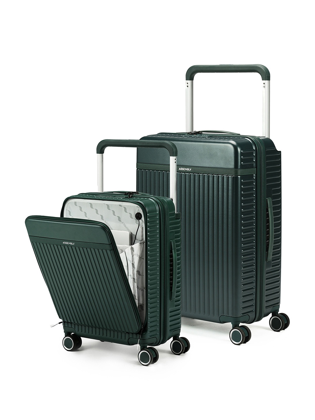 Assembly Premium Set of 2 RoverPro Green Cabin and Check-In Trolley Bag 20 & 28 Inches
Assembly Premium Set of 2 RoverPro Green Cabin and Check-In Trolley Bag 20 & 28 Inches