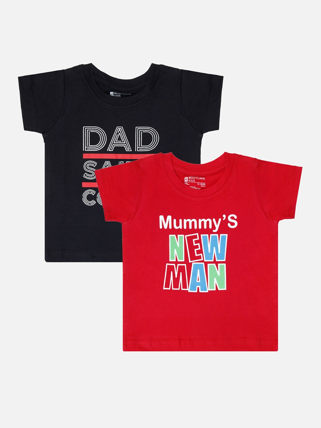 Bodycare Boys Pack Of 2 Typography Printed Cotton Round Neck Applique Casual T-shirts, Red
Bodycare Boys Pack Of 2 Typography Printed Cotton Round Neck Applique Casual T-shirts, Red