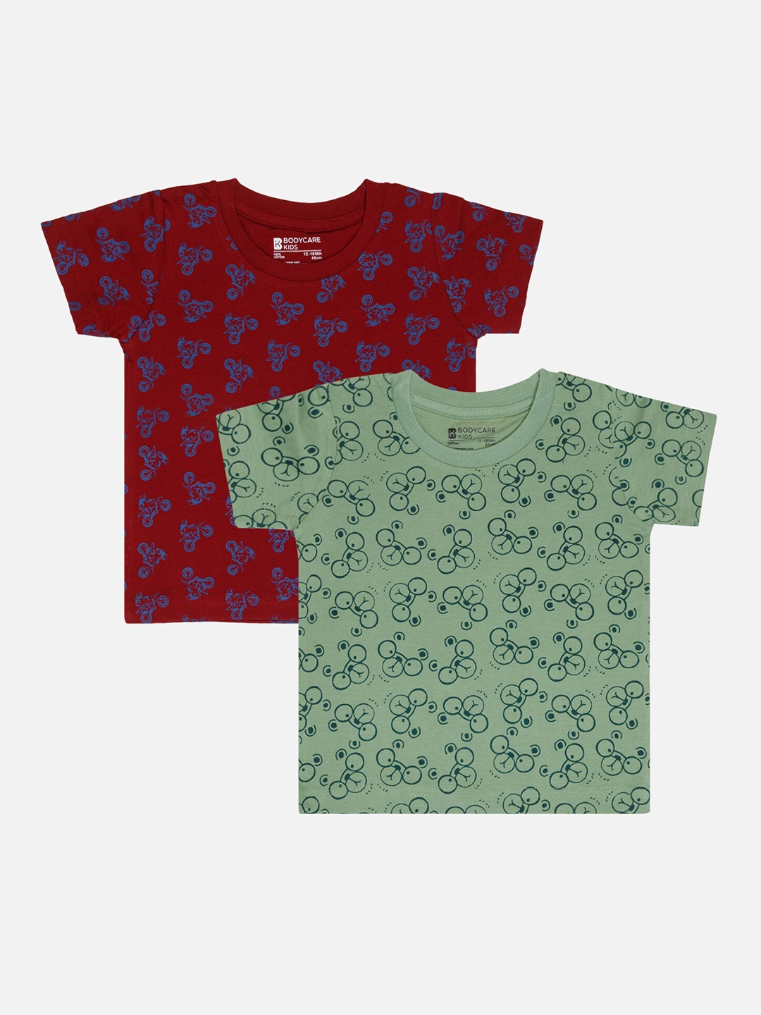 Bodycare Boys Pack Of 2 Typography Printed Cotton Round Neck Pockets Casual T-shirts, Green
Bodycare Boys Pack Of 2 Typography Printed Cotton Round Neck Pockets Casual T-shirts, Green