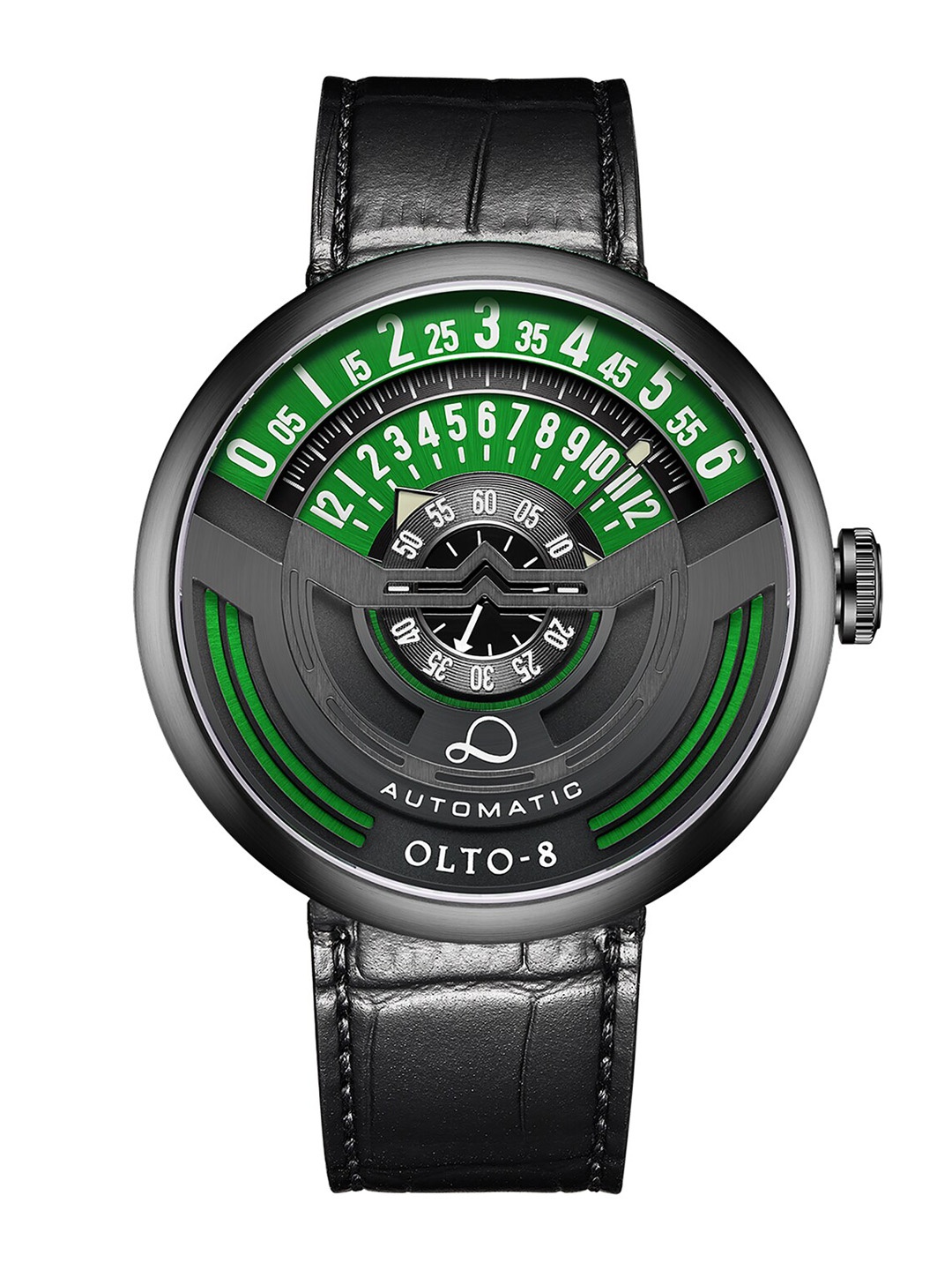 Olto.8 Men Dial & Stainless Steel Straps Automatic Motion Powered Watch IF1-S2373-1, Green
Olto.8 Men Dial & Stainless Steel Straps Automatic Motion Powered Watch IF1-S2373-1, Green