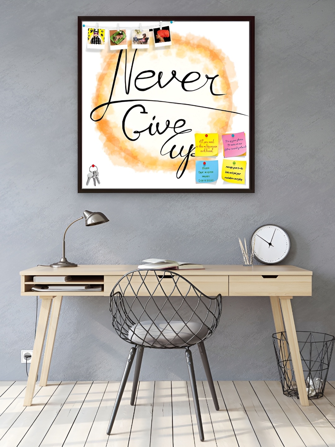 ArtzFolio Yellow & Black Wooden Bulletin Board With Pushpins Wall Hanging Decor
ArtzFolio Yellow & Black Wooden Bulletin Board With Pushpins Wall Hanging Decor