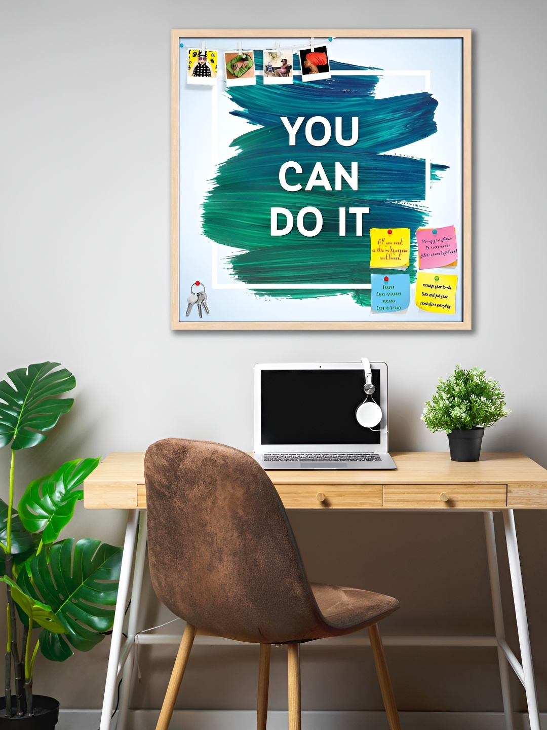 ArtzFolio Green & White Printed Wooden Bulletin Board & Sticky Notes Wall Hangings Decor
ArtzFolio Green & White Printed Wooden Bulletin Board & Sticky Notes Wall Hangings Decor