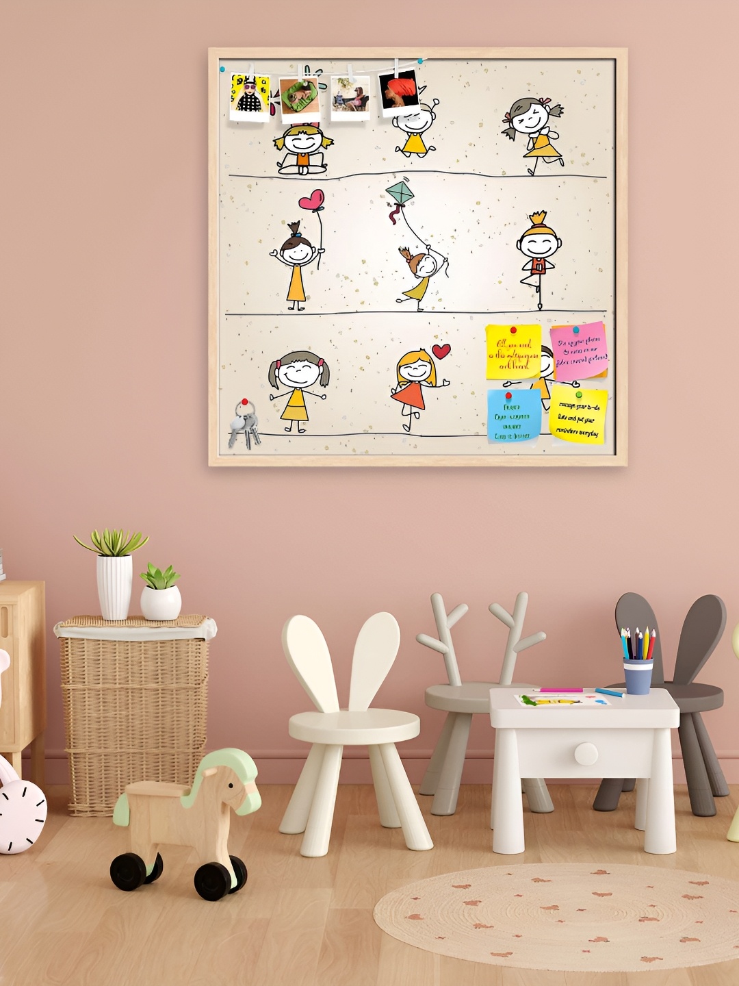ArtzFolio Camel Brown Happy Kids Cartoon Printed Wooden Bulletin Board With Sticky Notes
ArtzFolio Camel Brown Happy Kids Cartoon Printed Wooden Bulletin Board With Sticky Notes