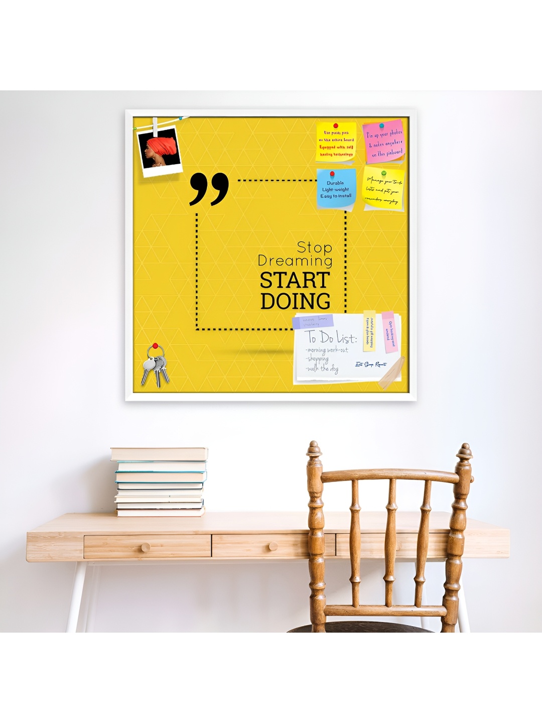ArtzFolio Yellow Dreaming Start Doing Printed Wooden Bulletin Board With Sticky Notes
ArtzFolio Yellow Dreaming Start Doing Printed Wooden Bulletin Board With Sticky Notes