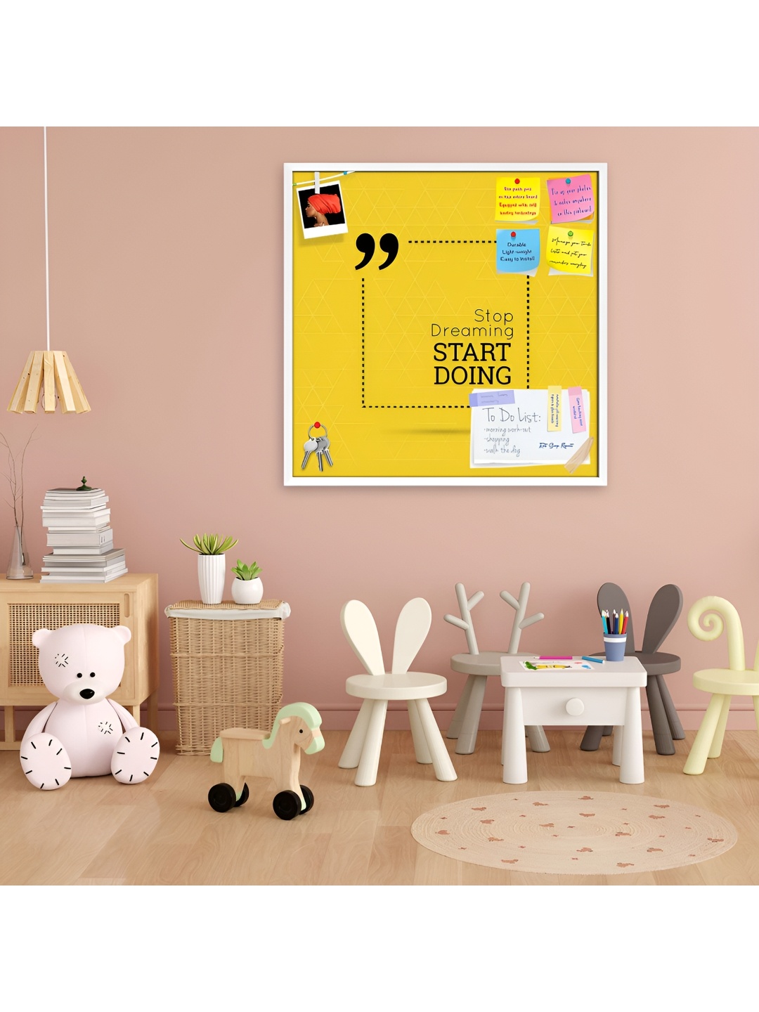 ArtzFolio Brown Stop Dreaming Start Doing Printed Wooden Bulletin Board With Sticky Notes, White
ArtzFolio Brown Stop Dreaming Start Doing Printed Wooden Bulletin Board With Sticky Notes, White