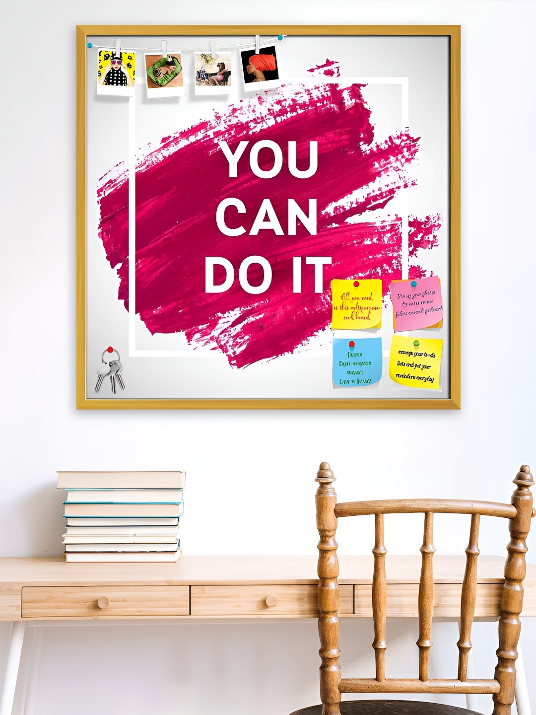 ArtzFolio White & Pink Printed Wood Bulletin Board With Sticky Notes Wall Hangings Decor
ArtzFolio White & Pink Printed Wood Bulletin Board With Sticky Notes Wall Hangings Decor