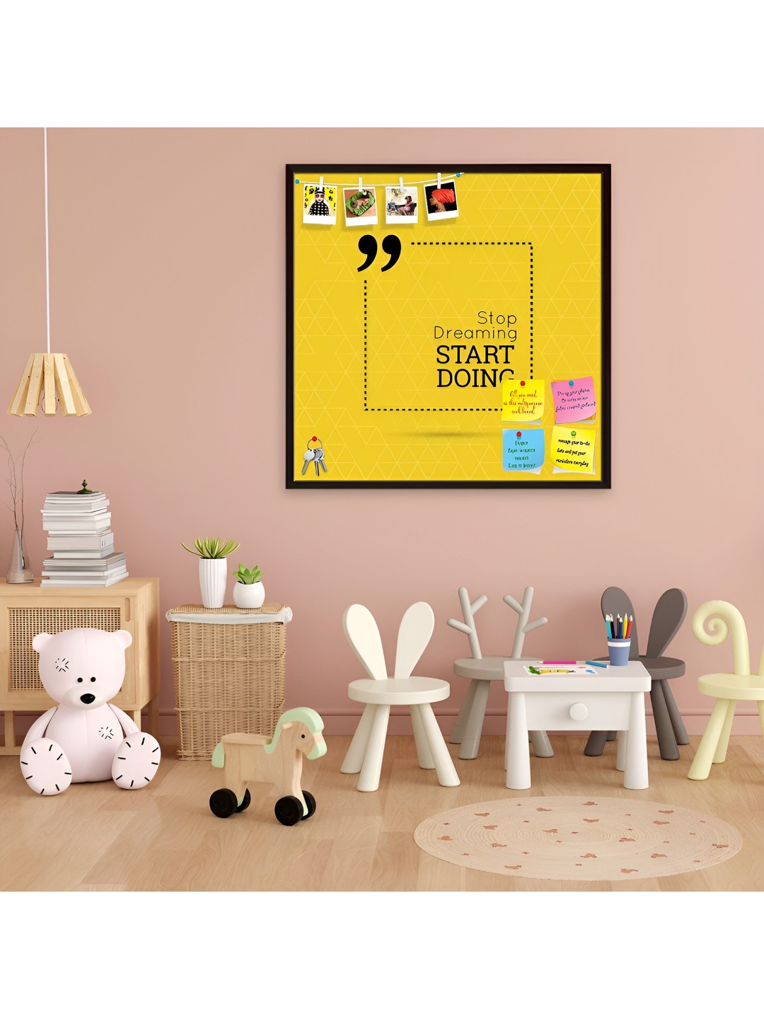 ArtzFolio Brown & Yellow Printed Wooden Bulletin Board & Sticky Notes Wall Hangings Decor
ArtzFolio Brown & Yellow Printed Wooden Bulletin Board & Sticky Notes Wall Hangings Decor