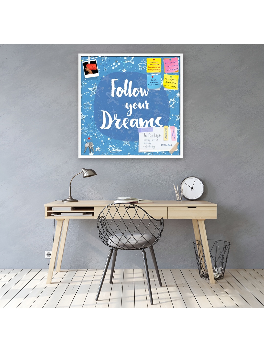 ArtzFolio White Follow Your Dreams D1 Printed Wooden Bulletin Board With Sticky Notes
ArtzFolio White Follow Your Dreams D1 Printed Wooden Bulletin Board With Sticky Notes