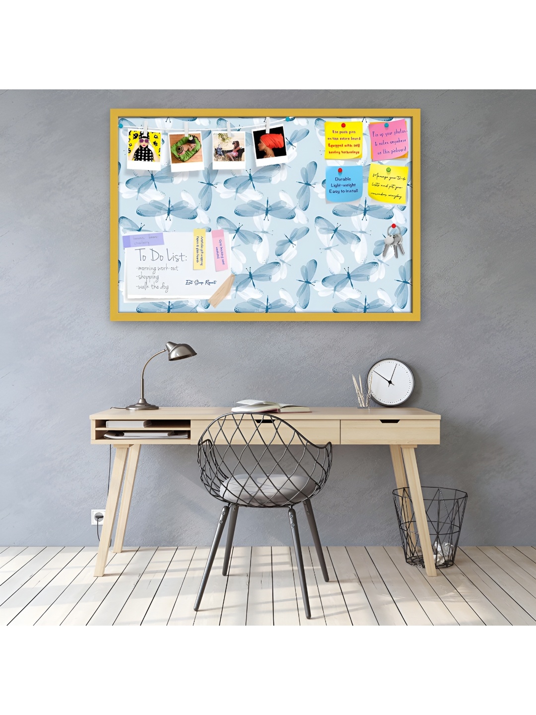 ArtzFolio Gold Toned Butterflies D2 Printed Wooden Bulletin Board With Sticky Notes
ArtzFolio Gold Toned Butterflies D2 Printed Wooden Bulletin Board With Sticky Notes