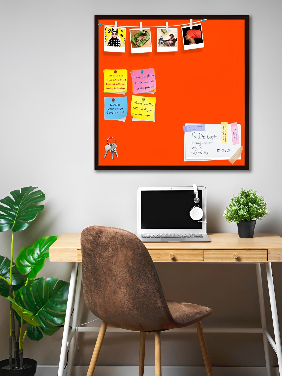 ArtzFolio Brown & Oranges Coloured Wooden Bulletin Board With Push Pin & Sticky Notes
ArtzFolio Brown & Oranges Coloured Wooden Bulletin Board With Push Pin & Sticky Notes