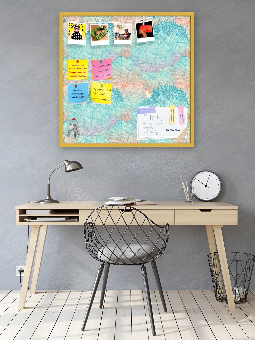 ArtzFolio Green & Beige Printed Wooden Bulletin Board With Sticky Note Wall Hanging Decor
ArtzFolio Green & Beige Printed Wooden Bulletin Board With Sticky Note Wall Hanging Decor