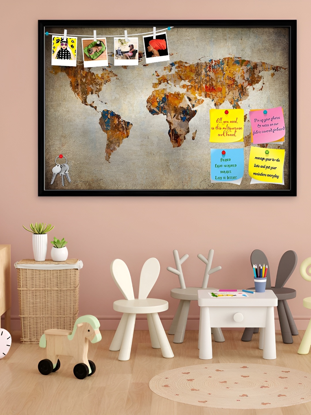 ArtzFolio Brown & Black Printed Wooden Bulletin Board With Sticky Note Wall Hanging Decor
ArtzFolio Brown & Black Printed Wooden Bulletin Board With Sticky Note Wall Hanging Decor