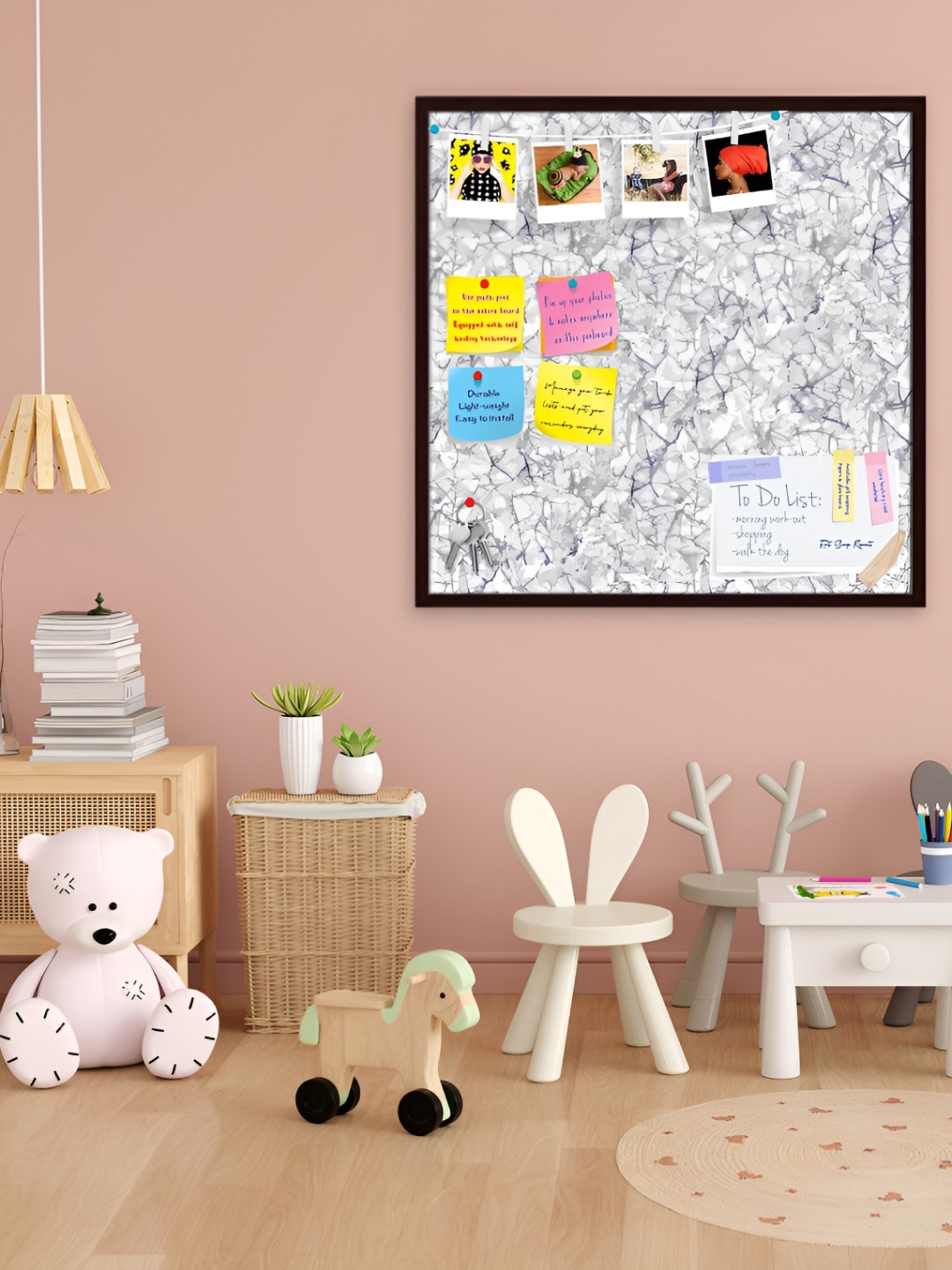ArtzFolio Brown & Grey Bright Monochrome Printed Wooden Bulletin Board With Sticky Notes
ArtzFolio Brown & Grey Bright Monochrome Printed Wooden Bulletin Board With Sticky Notes