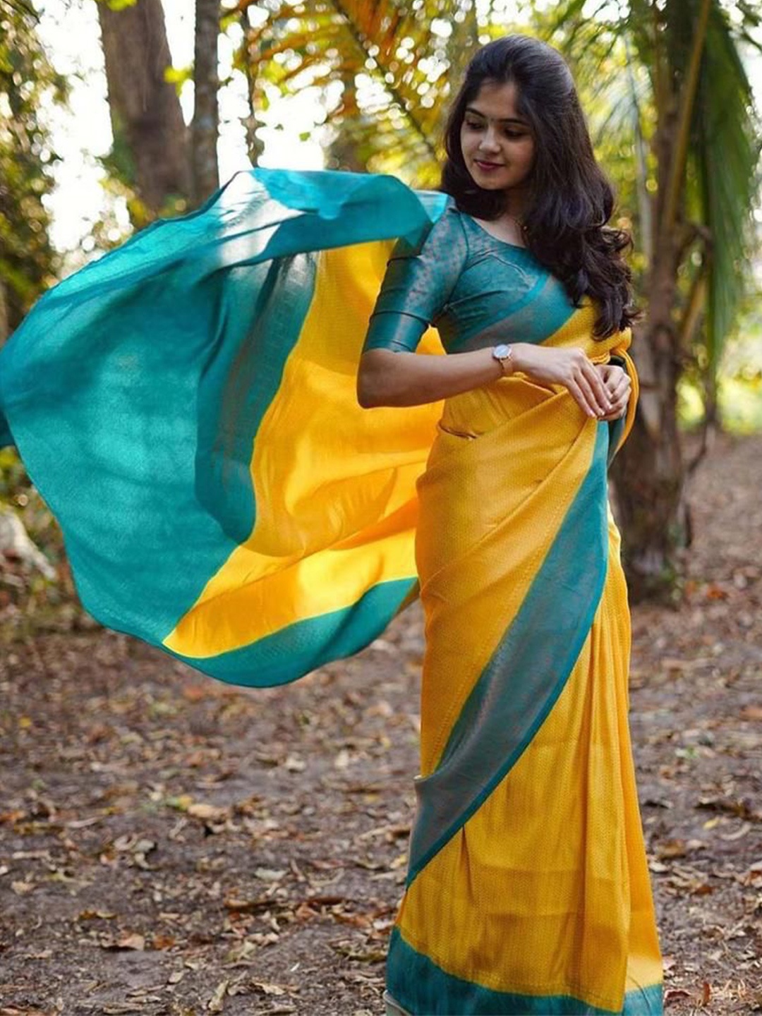 bansari textiles Ethnic Motifs Woven Design Zari Detailed Pure Silk Banarasi Saree, Yellow
bansari textiles Ethnic Motifs Woven Design Zari Detailed Pure Silk Banarasi Saree, Yellow